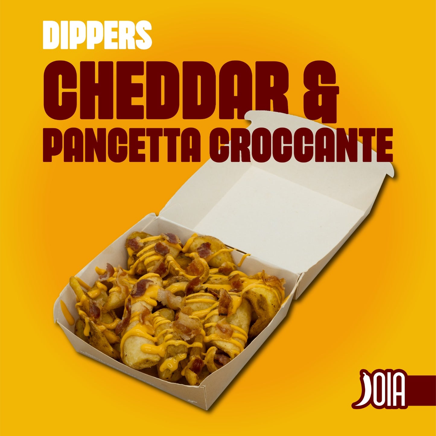 DIPPERS CHEDDAR & PANCETTA CROCCANTE