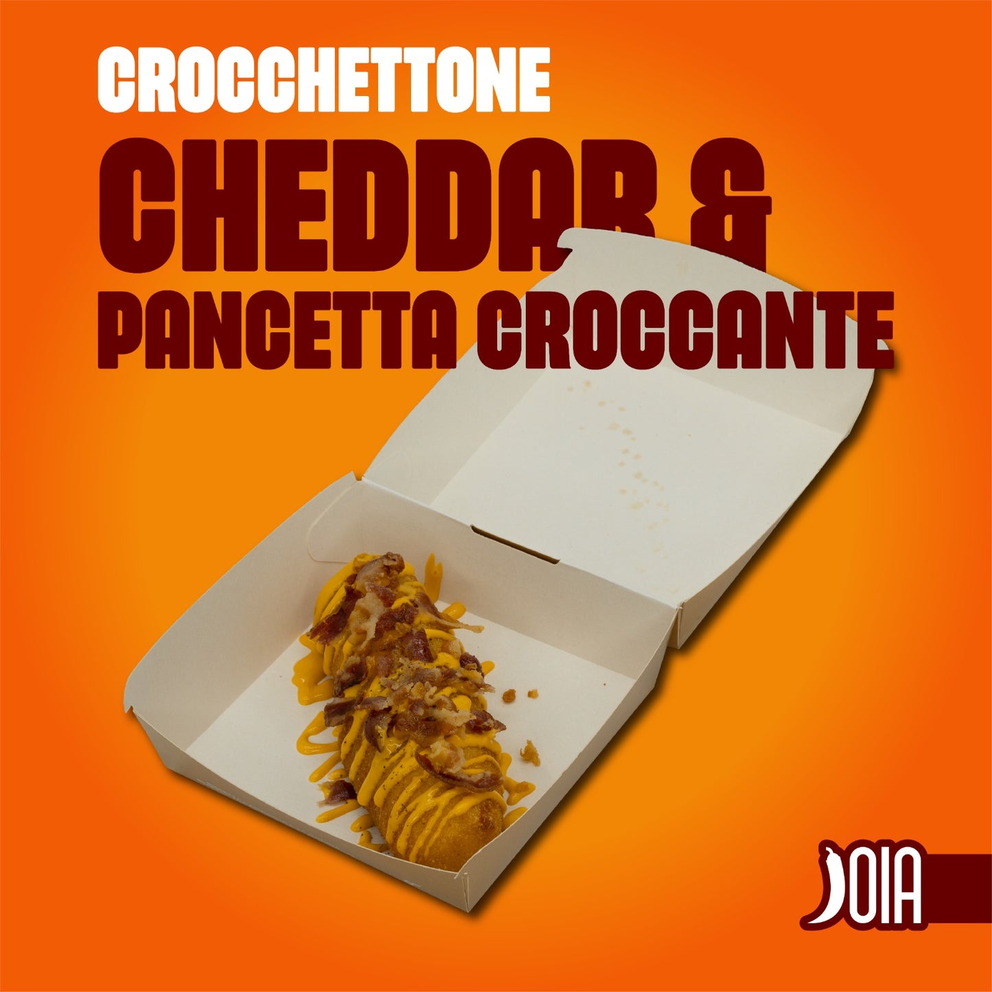 CROCCHETTONE PANCETTA & CHEDDAR