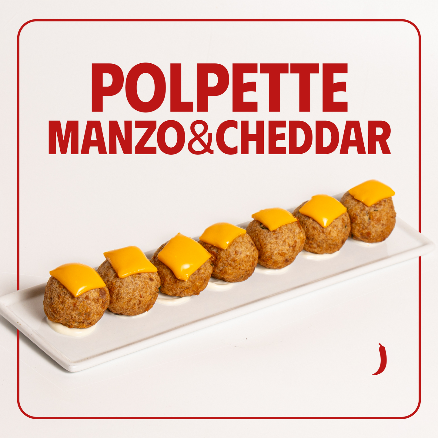 POLPETTE DI MANZO E CHEDDAR